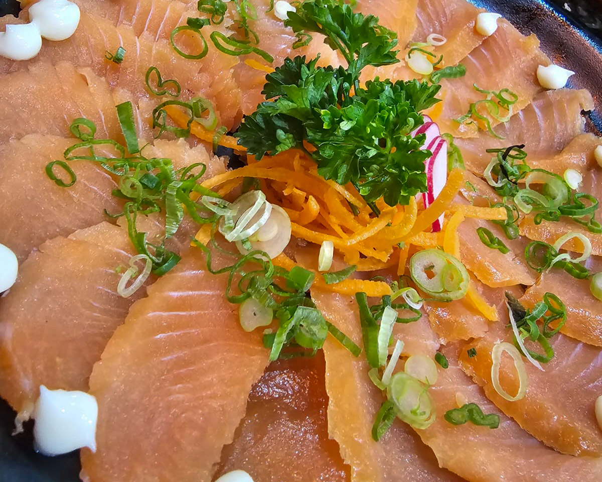 Carpacho de Salmón Ahumado